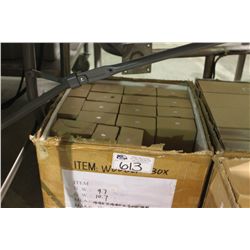 BOX OF ASSORTED WOODEN GIFTWARE