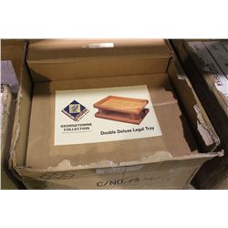 BOX OF ASSORTED WOODEN GIFTWARE