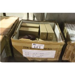 BOX OF ASSORTED WOODEN GIFTWARE