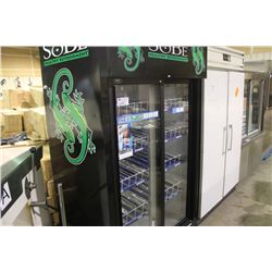 QBD SLIDING GLASS 2 DOOR COOLER