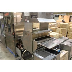 CONVEYOR OVEN WITH EXHAUST CANOPY