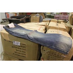 PALLET OF ASSORTED NEW LIME STONE INDIGO COLORED