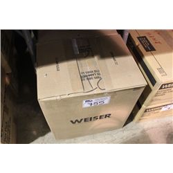 3 LARGE BOXES OF ASSORTED WEISER LOCKS