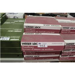 LOT OF PURPLE BOXED WEISER HAND SETS