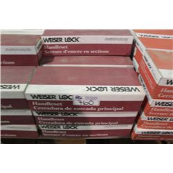 LOT OF PURPLE BOXED WEISER HAND SETS