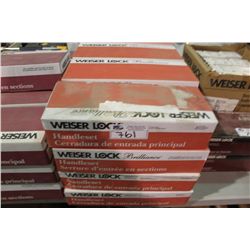 LOT OF RED BOXED WEISER HAND SETS