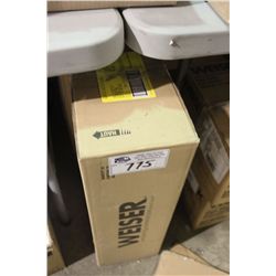 2 BOXES OF SATIN NICKLE HALL CLOSET HANDLE SETS