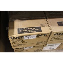 WEISER LOCK BOX PACK LEVER SETS