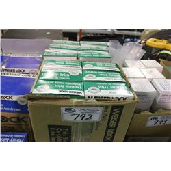 2 BOXES OF WEISER DUMMY TRIMS