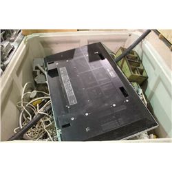 BIN OF ASSORTED ELECTRICAL