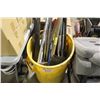 Image 1 : BIN OF ELECTRICAL AND LARGE TOOLS