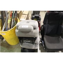 2 GREY VAN SEATS AND MATS