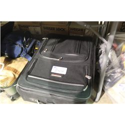 SUITCASE OF MISCELLANEOUS HOUSEHOLD ITEMS