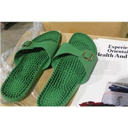 LOT OF MASSAGE SANDLES