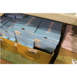 2 BOXES OF SPRING SHOES