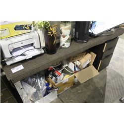 GREY METAL WORK TABLE