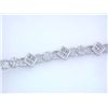 Image 3 : 14k Gold Diamond Bracelet