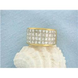 18k Yellow Gold Diamond Ring