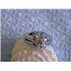 Image 2 : 14k White Gold Men's Diamond Ring
