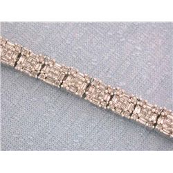 14k Gold Bracelet with Diamonds