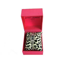 Betsey Johnson Crystal Deco Watch