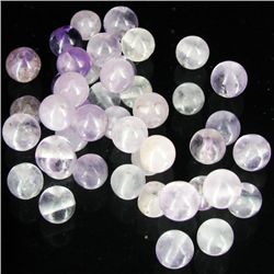 10.36ct Amethyst Round Beads Parcel (GEM-34841)