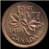 Image 2 : 1939 Canada 1c GEM BU MS65 Red (COI-7916)