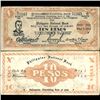 Image 1 : 1944 Philippines WW2 10 Peso Guerrilla Note (COI-3884)