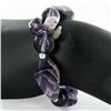 Image 2 : 200twc Natural Amethyst Crystal Bracelet (JEW-3454)