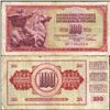 Image 1 : 1978 Yugoslavia 100 Dinara Circulated Note (CUR-06305)