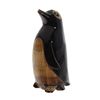 Image 1 : Water Buffalo Horn Scrimshaw Penguin RARE  (CLB-474)