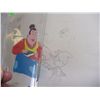 Image 2 : vintage original cartoon cel with cert of auth (COA) and under drawing, Pinocchio