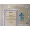 Image 1 : vintage original cartoon cel with cert of auth (COA) Dino Babies