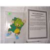 Image 1 : vintage original cartoon cel with cert of auth (COA) Flintstones