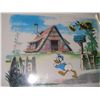 Image 2 : vintage original cartoon cel with  under drawing, Donald Duck