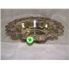 Image 1 : large sterling bowl with Chrysanthemum floral edge by Shreve & Co, dated 1875-1900 on bottom  2x9