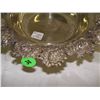 Image 2 : large sterling bowl with Chrysanthemum floral edge by Shreve & Co, dated 1875-1900 on bottom  2x9
