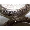 Image 2 : 10 piece sterling silver and glass coasters front two differnt style & maker