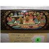 Image 2 : Russian lacquer box "Townscape of Kholyi"