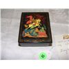 Image 1 : Russian lacquer box strong man flying on horse