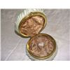 Image 2 : signed Wave Crest scenic lidded dresser jar  2 1/2 x 2 3/4