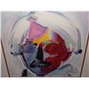 Image 2 : framed, signed and numbered limited Ed, by Peter Max titled andy warhol with mustache Self Portrait