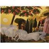 Image 2 : "Limited Edition" Numbered & signed serigraph  by Ramos Jose Carlos   title Rose House