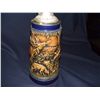 Image 2 : cobalt German stein with fox hunt scene  11"
