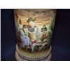 Image 2 : 1890's German stein with couple scene  10 3/4"
