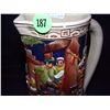 Image 2 : German Gerz pitcher, minor flake  11 1/4