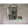 Image 2 : very large carved jade standing Shaman in style of ancient Shang Dynasty