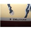 Image 2 : original Peter Shulman Acrylic on canvas  titled "People II"  40x48