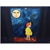 Image 1 : oil painting on canvas by Jane Adams titled She Turned Her Back On the Moon, with letter and COA