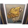 Image 1 : Limited Edition, Le Ventre de Paris No. 9 by Mihail Chemiakin,  frame 40x31 3/4 art 27 3/4 x 20